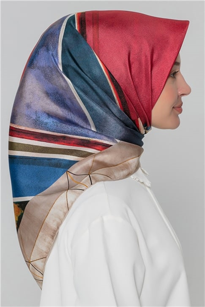 Armine Twill İpek Eşarp 20Ka8412 33