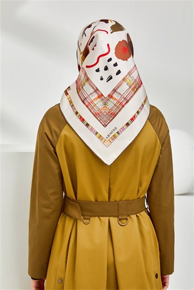 Armine Twill İpek Eşarp 20Ya8300 04