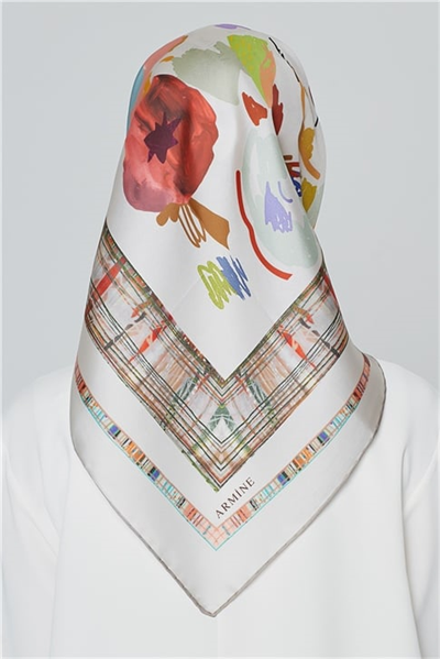 Armine Twill İpek Eşarp 20Ya8300 35