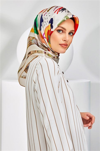 Armine Twill İpek Eşarp 20Ya8300 37