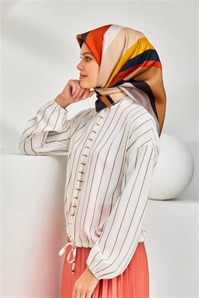 Armine Twill İpek Eşarp 20Ya8301 32