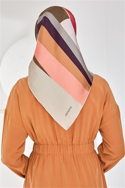 Armine Twill İpek Eşarp 20Ya8301 34