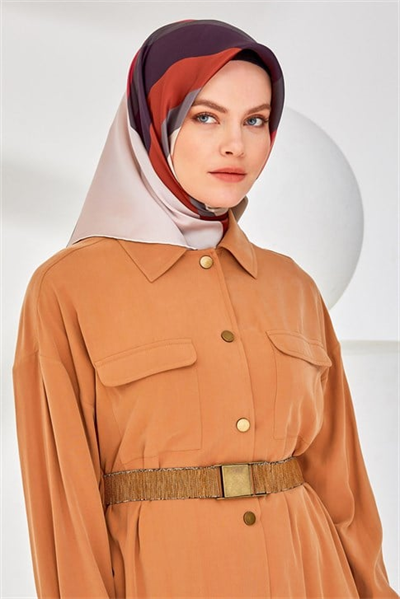 Armine Twill İpek Eşarp 20Ya8301 34