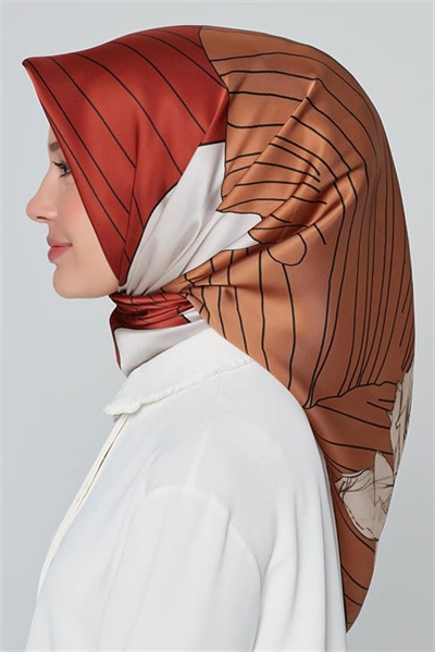 Armine Twill İpek Eşarp 20Ya8302 09