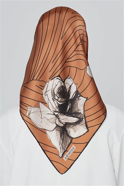 Armine Twill İpek Eşarp 20Ya8302 09