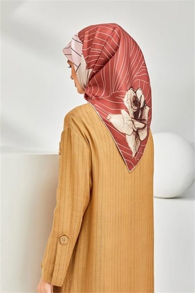 Armine Twill İpek Eşarp 20Ya8302 31