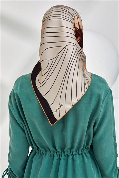 Armine Twill İpek Eşarp 20Ya8302 34