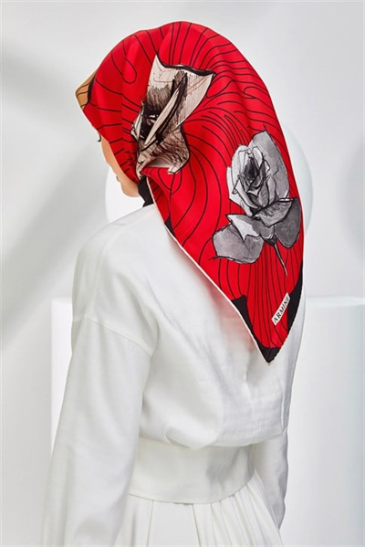 Armine Twill İpek Eşarp 20Ya8302 82
