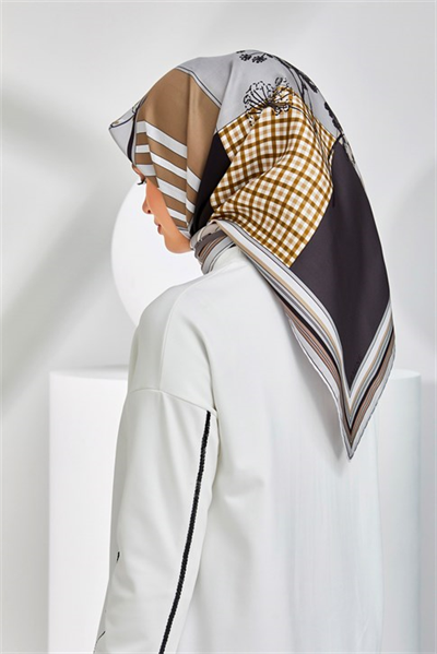 Armine Twill İpek Eşarp 20Ya8303 34