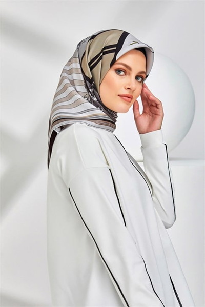 Armine Twill İpek Eşarp 20Ya8303 34
