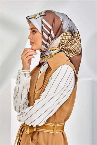 Armine Twill İpek Eşarp 20Ya8303 37