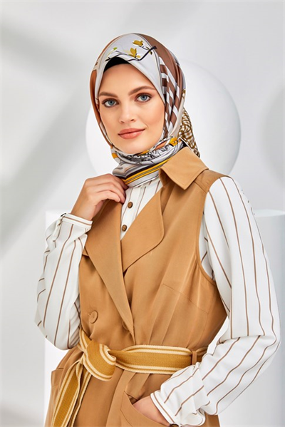 Armine Twill İpek Eşarp 20Ya8303 37