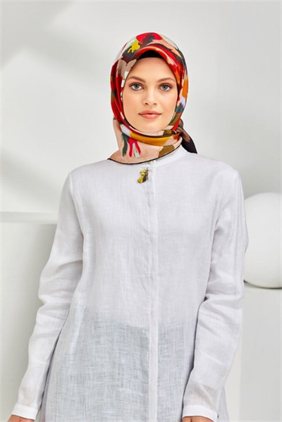 Armine Twill İpek Eşarp 20Ya8304 03