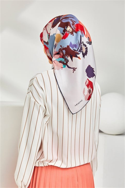 Armine Twill İpek Eşarp 20Ya8304 04