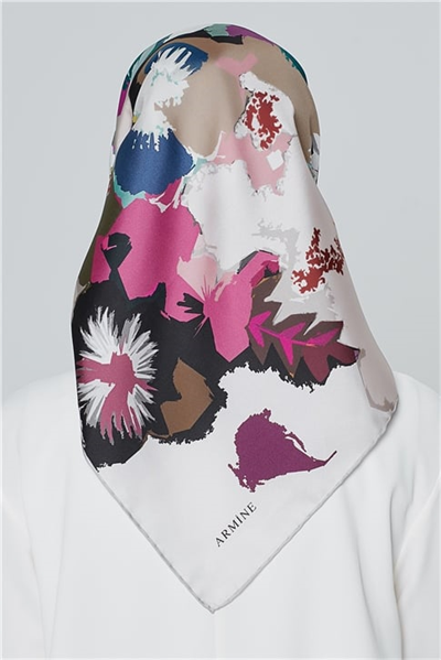 Armine Twill İpek Eşarp 20Ya8304 82