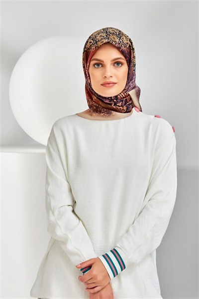 Armine Twill İpek Eşarp 20Ya8305 05
