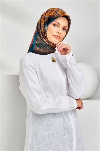 Armine Twill İpek Eşarp 20Ya8305 35