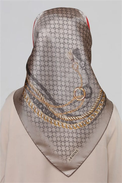 Armine Twill İpek Eşarp 20Ya8307 05