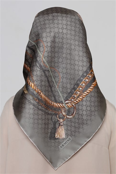 Armine Twill İpek Eşarp 20Ya8307 35