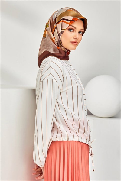 Armine Twill İpek Eşarp 20Ya8308 03