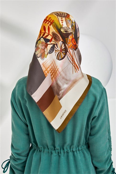 Armine Twill İpek Eşarp 20Ya8308 89