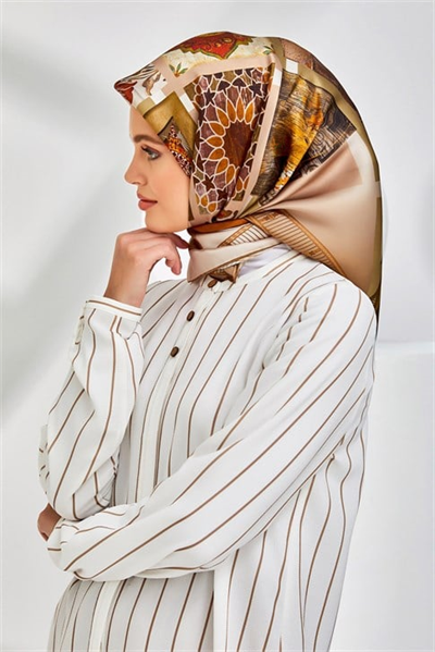 Armine Twill İpek Eşarp 20Ya8312 06