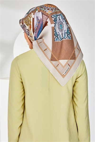 Armine Twill İpek Eşarp 20Ya8312 32
