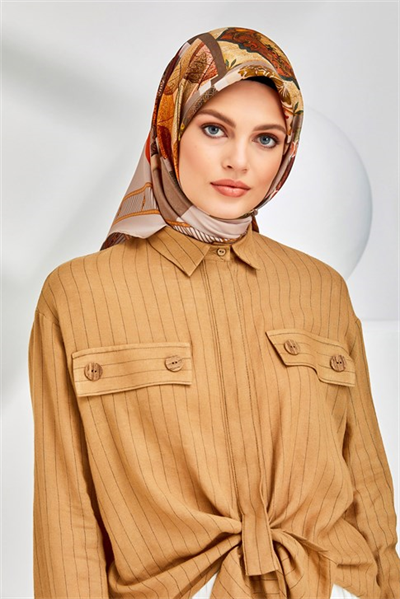 Armine Twill İpek Eşarp 20Ya8312 34
