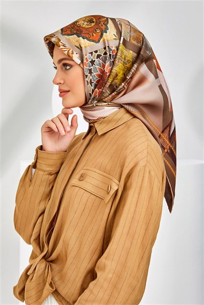 Armine Twill İpek Eşarp 20Ya8312 34