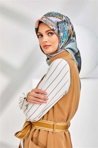 Armine Twill İpek Eşarp 20Ya8312 36