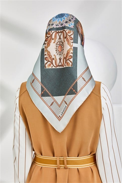 Armine Twill İpek Eşarp 20Ya8312 36