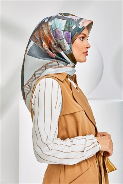 Armine Twill İpek Eşarp 20Ya8312 36