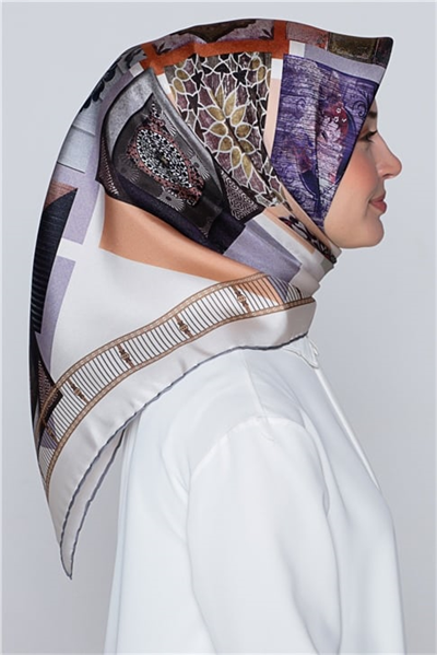 Armine Twill İpek Eşarp 20Ya8312 42