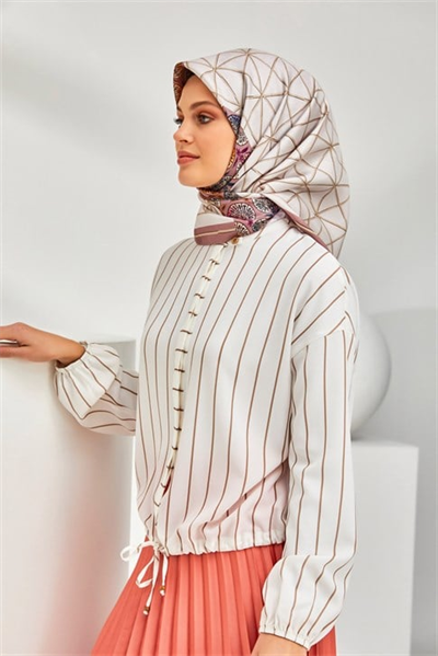 Armine Twill İpek Eşarp 20Ya8313 32