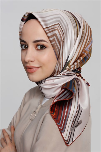Armine Twill İpek Eşarp 20Ya8317 80