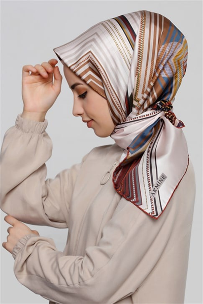 Armine Twill İpek Eşarp 20Ya8317 80