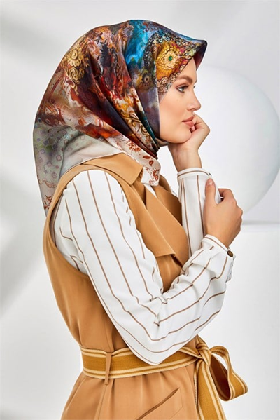 Armine Twill İpek Eşarp 20Ya8318 04