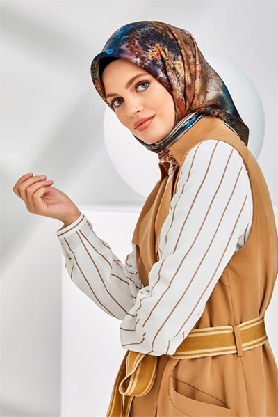 Armine Twill İpek Eşarp 20Ya8318 04