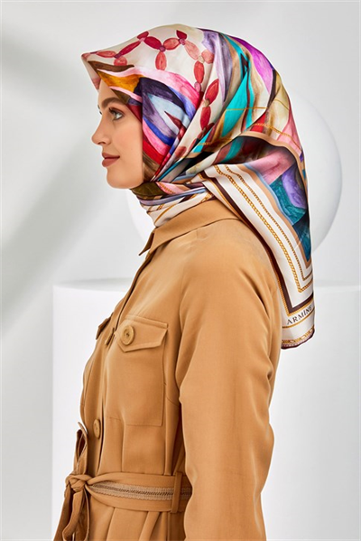 Armine Twill İpek Eşarp 20Ya8319 31