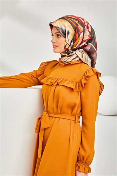 Armine Twill İpek Eşarp 20Ya8319 37