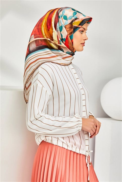 Armine Twill İpek Eşarp 20Ya8319 39