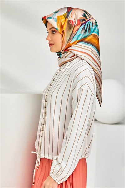 Armine Twill İpek Eşarp 20Ya8319 39