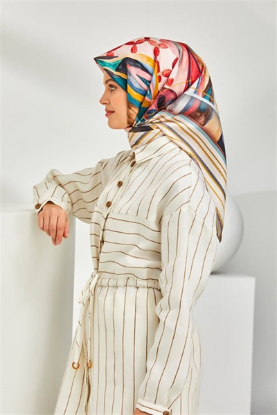 Armine Twill İpek Eşarp 20Ya8319 80