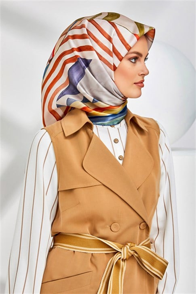 Armine Twill İpek Eşarp 20Ya8320 04