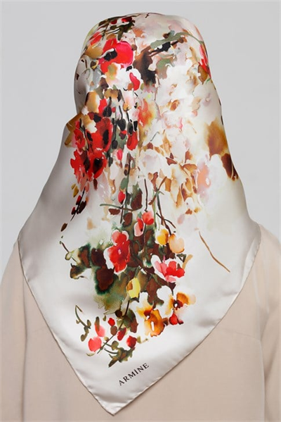 Armine Twill İpek Eşarp 20Ya8321 05