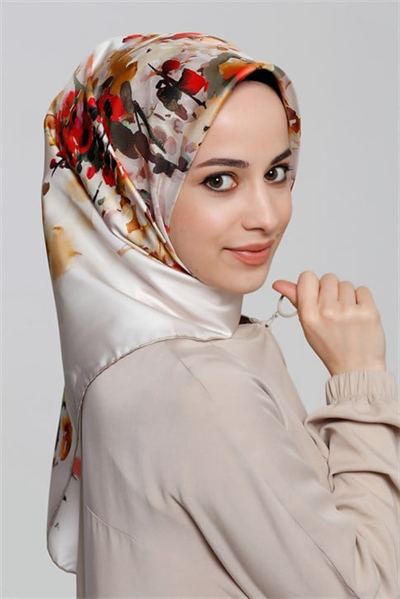 Armine Twill İpek Eşarp 20Ya8321 05