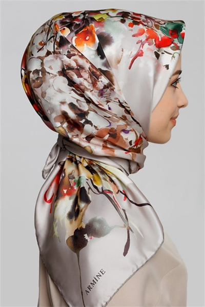 Armine Twill İpek Eşarp 20Ya8321 34