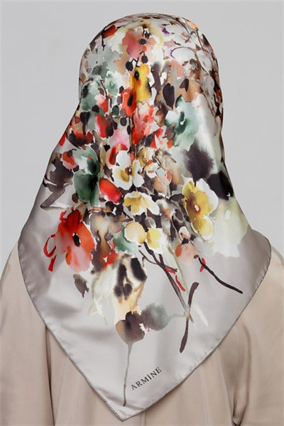 Armine Twill İpek Eşarp 20Ya8321 34