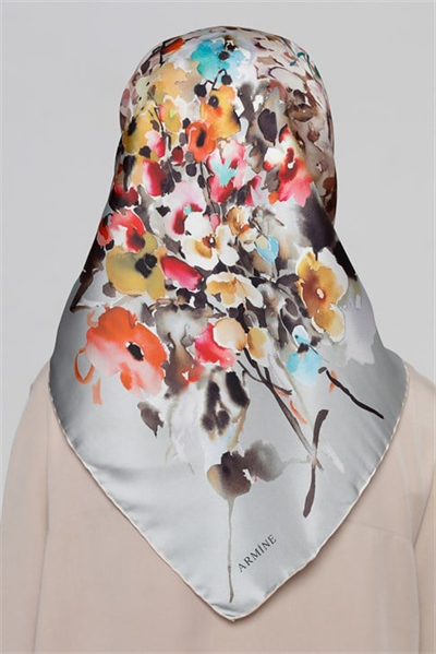 Armine Twill İpek Eşarp 20Ya8321 35