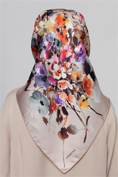 Armine Twill İpek Eşarp 20Ya8321 36